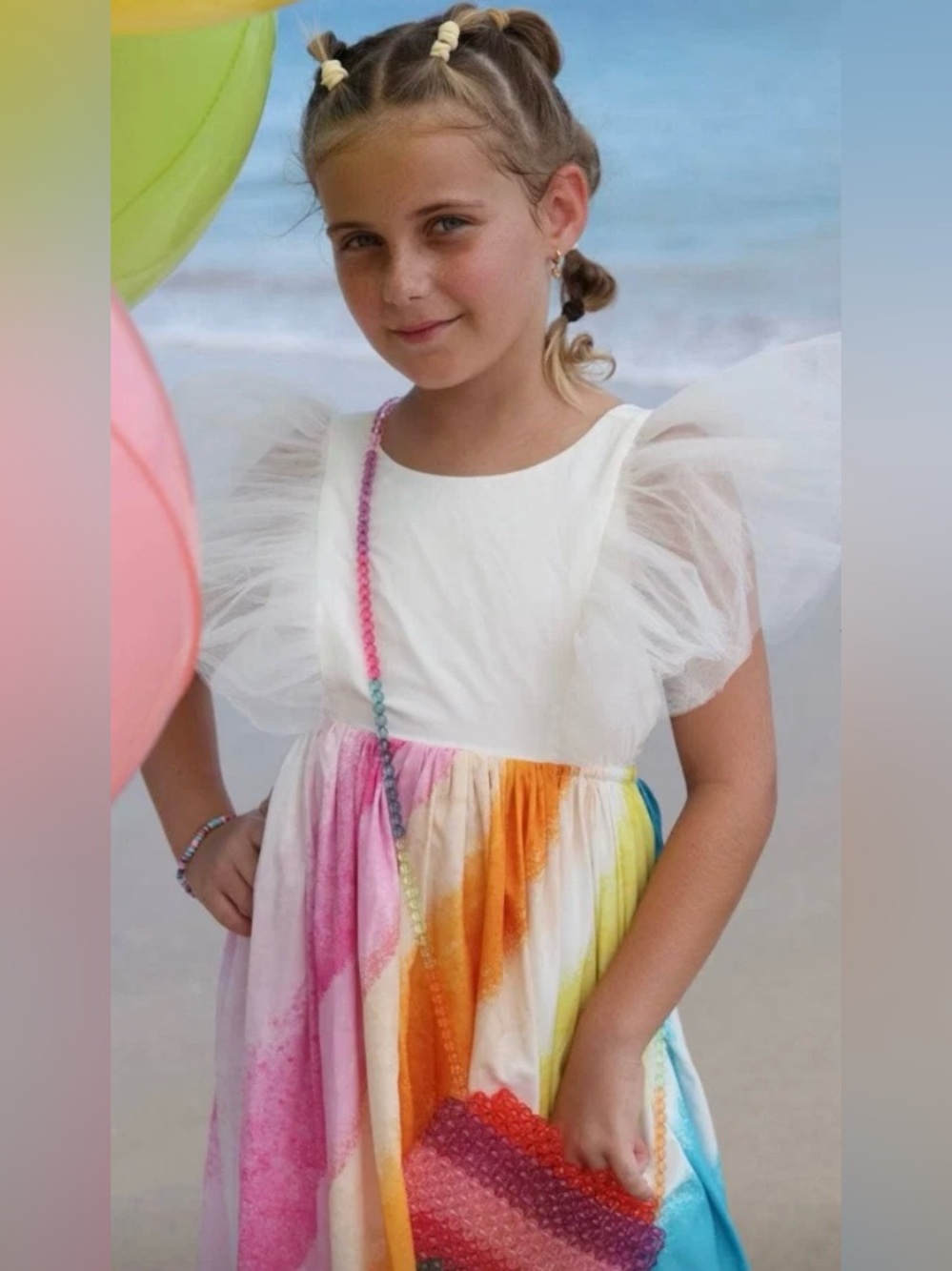 The Rainbow Ruffle Dream Dress by Lola +
The Boys Size 6